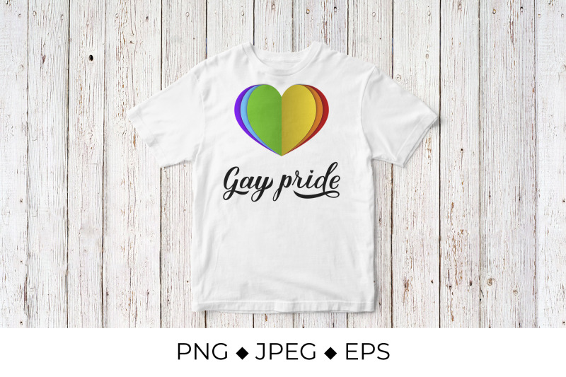 gay-pride-calligraphy-hand-lettering-with-rainbow-paper-cut-heart