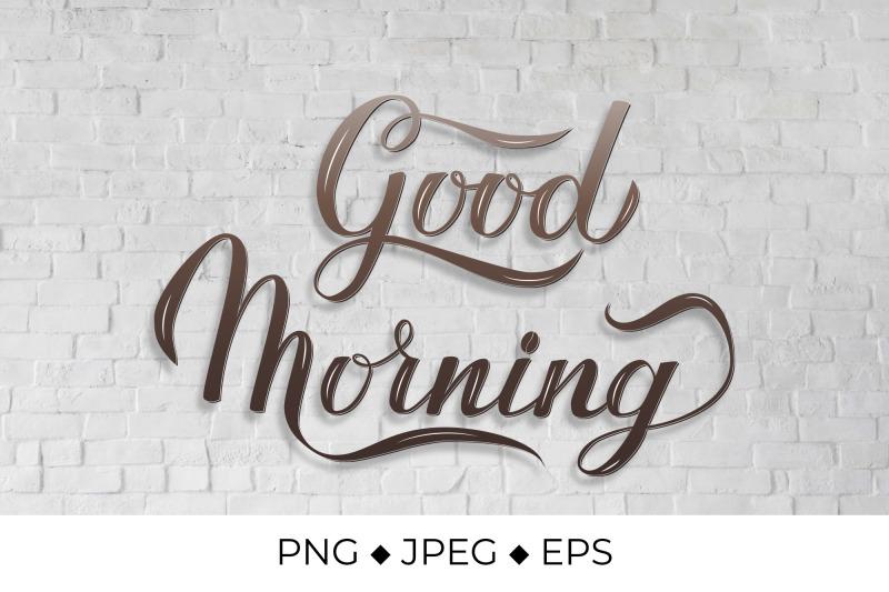 good-morning-calligraphy-lettering