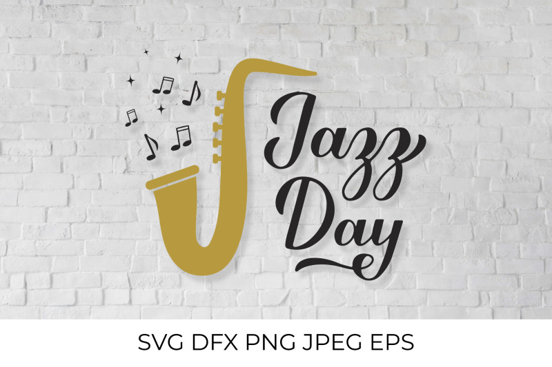 jazz-day-calligraphy-hand-lettering-with-saxophone