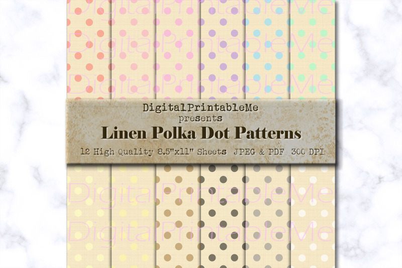 polka-dot-digital-paper-shabby-linen-pattern-scrapbook-pack-printabl