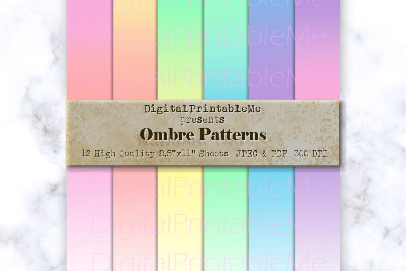 ombre-digital-paper-pack-variety-of-shades-mixed-color-patterns-sc