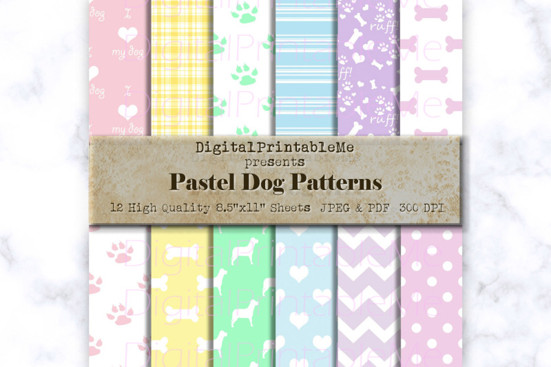 pastel-dog-mix-digital-paper-pack-variety-of-patterns-dog-lover-scr