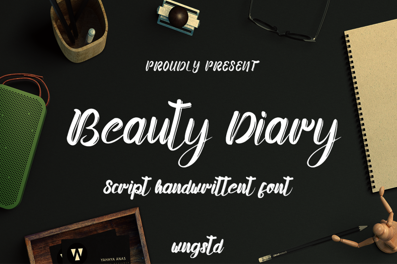 beauty-diary-casual-handwritten-font