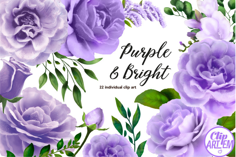 purple-floral-watercolor-bundle-22-png-roses-images-clip-art