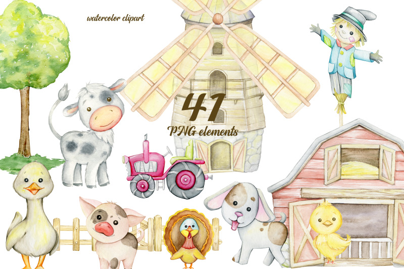 farm-animal-watercolor-clipart-farm-baby-nursery-cute-farm-graphic