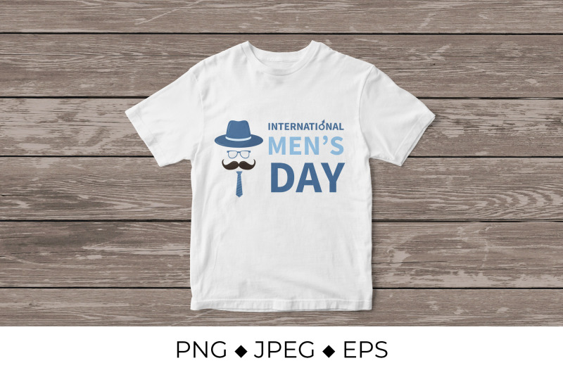 international-mens-day-lettering-with-hipster