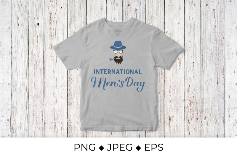 international-mens-day-lettering-with-hipster