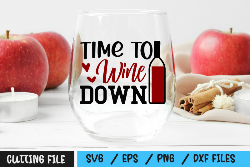 time-to-wine-down-svg