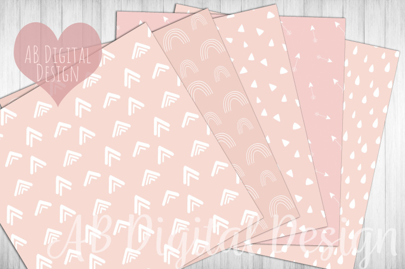 blush-pink-digital-paper-baby-shower-scrapbook-boho-scandi-seamless