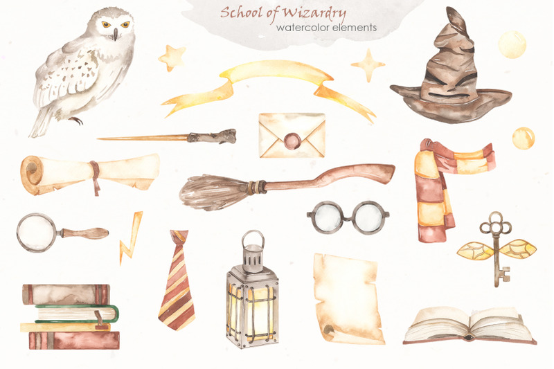 school-of-wizardry-watercolor