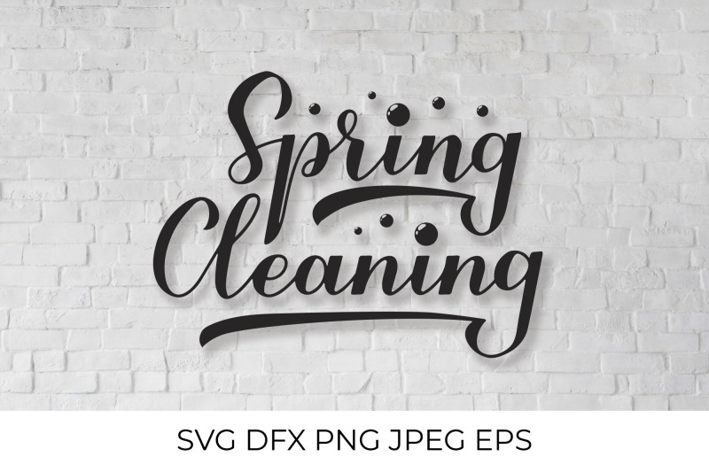 spring-cleaning-calligraphy-hand-lettering