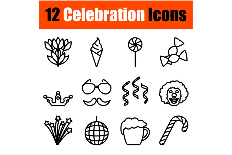 celebration-icon-set