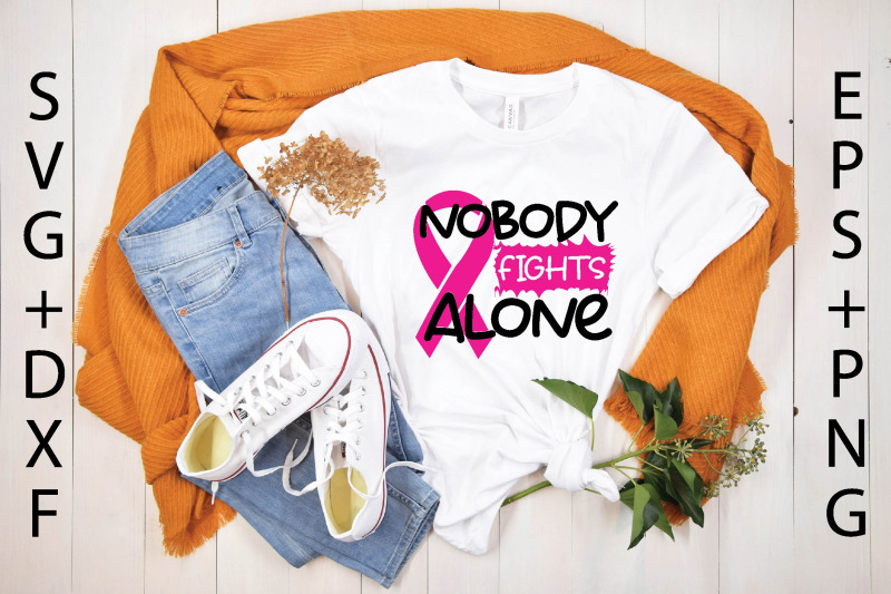 nobody-fights-alone-svg-design