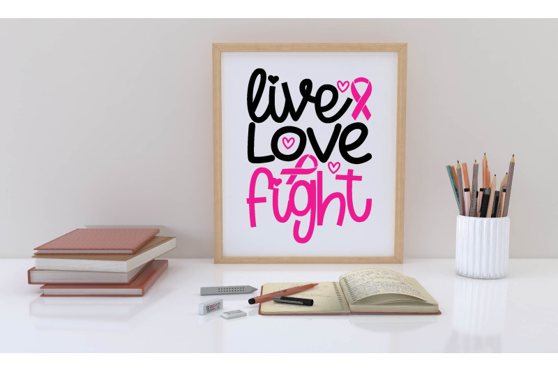 live-love-fight-svg-design