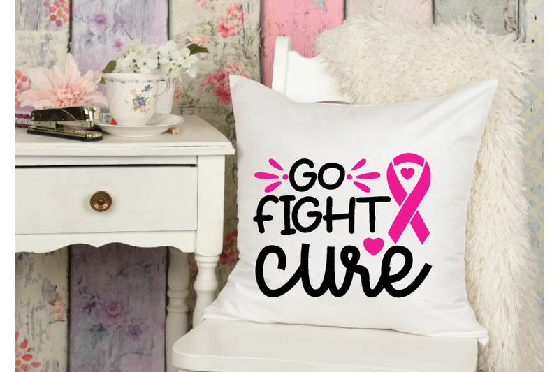 go-fight-cure-svg-design