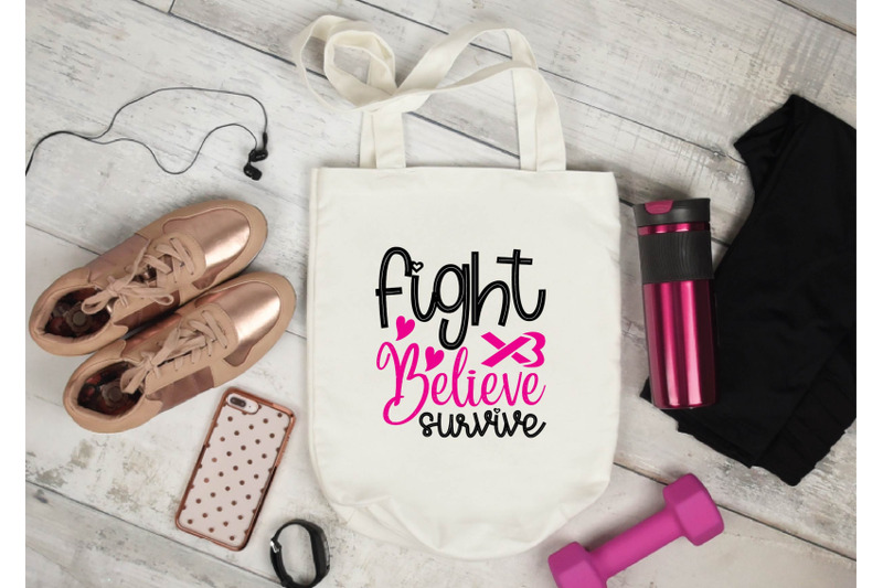 fight-believe-survive-svg-design