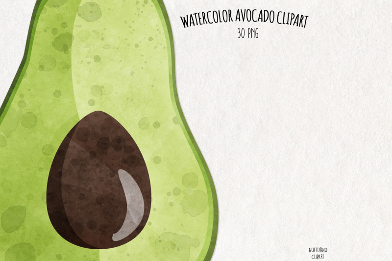 watercolor-avocado-clipart-set-of-30