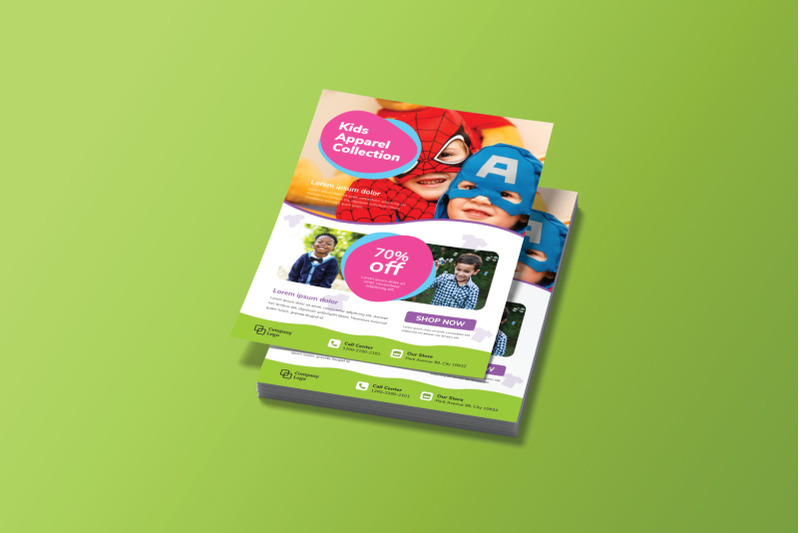 kids-apparel-collection-flyer-brochure-template