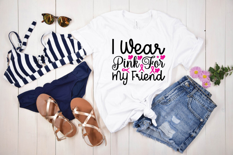 i-wear-pink-for-my-friend-svg-design