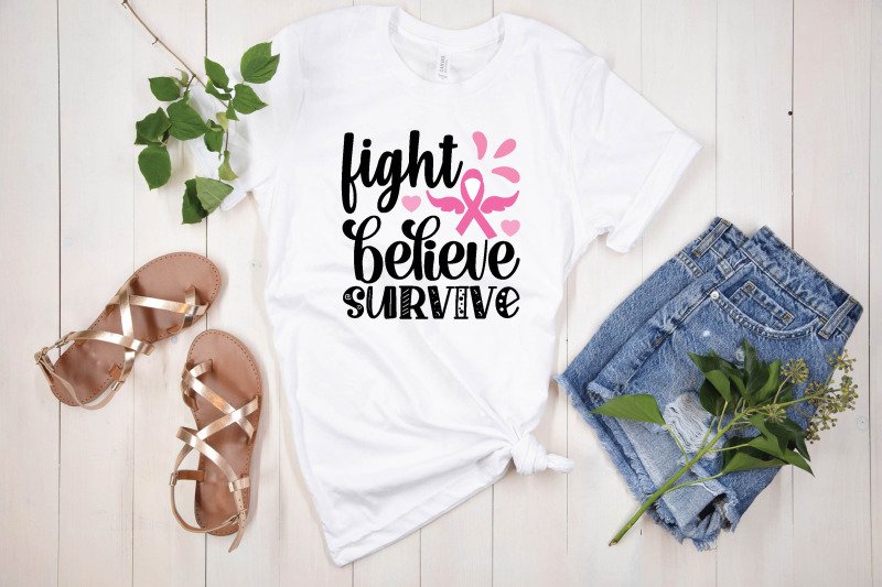 fight-believe-survive-svg-design