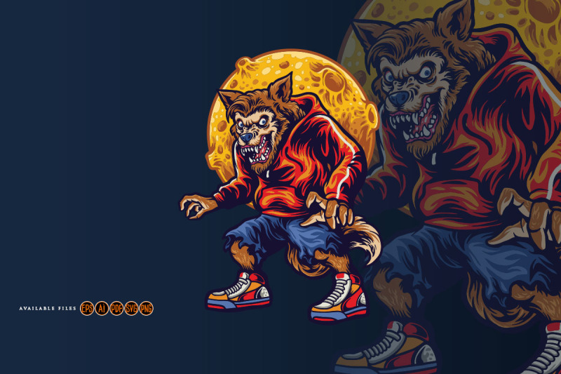 werewolf-svg-illustrations