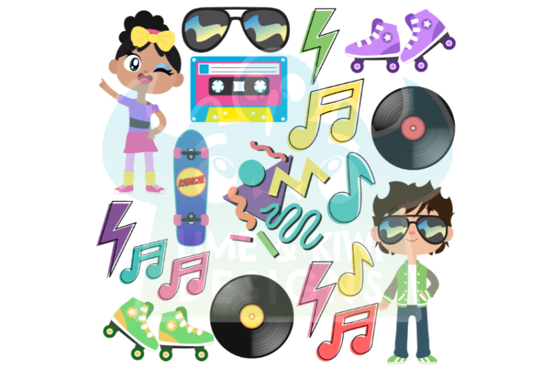 80s-fun-clipart-lime-and-kiwi-designs
