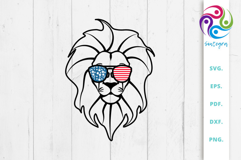 4th-of-july-lion-with-sunglasses-usa-america