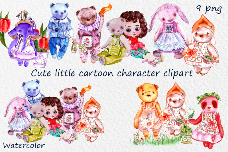 cute-little-bear-elephant-doll-cartoon-character-baby-bear-clipart