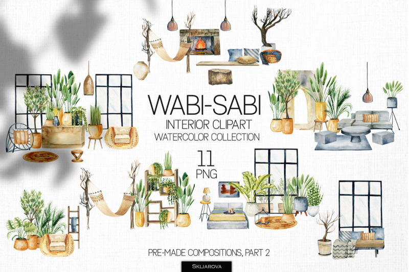 wabi-sabi-interior-scenes-clipart-part-2