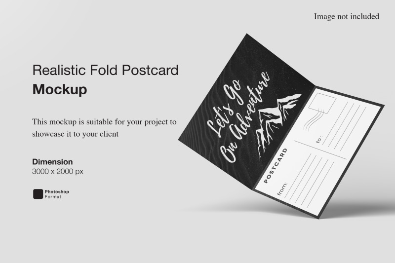 realistic-fold-postcard-mockup