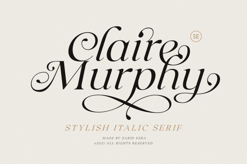 claire-murphy-stylish-italic-serif