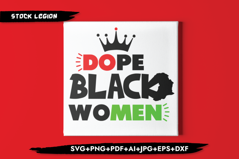 dope-black-women-crown-svg