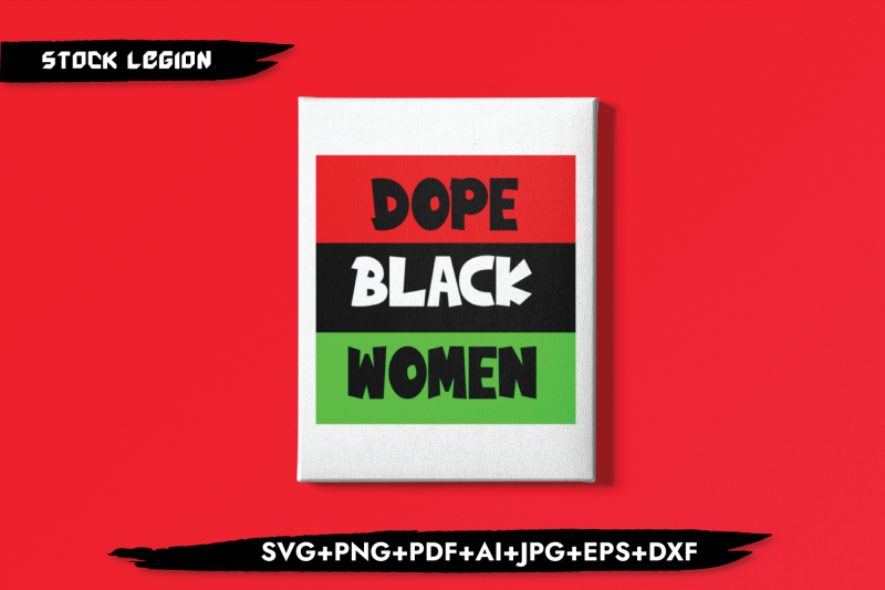 dope-black-women-box-svg