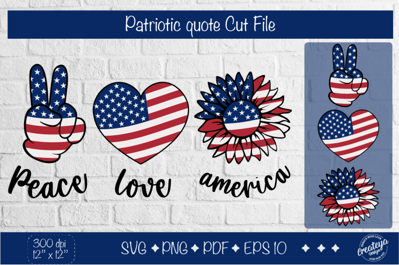 patriotic-svg-quotes-america-sunflower-heart-flag-svg