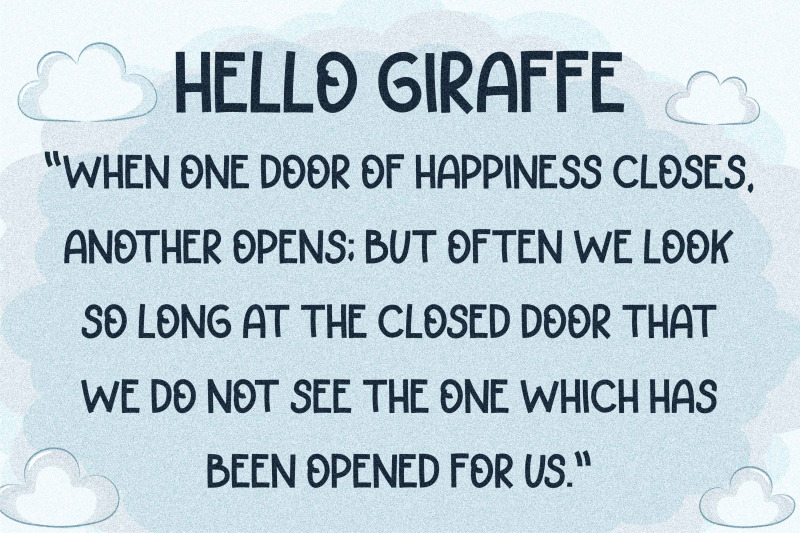 hello-giraffe