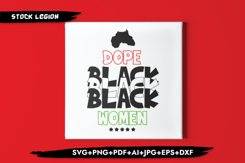 dope-black-x3-women-svg