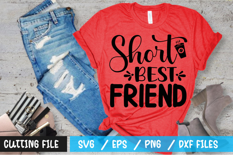 short-best-friend-svg