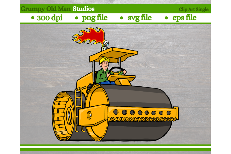 steamroller-road-roller-construction-equipment