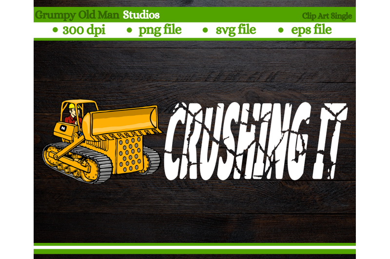 crushing-it-bulldozer