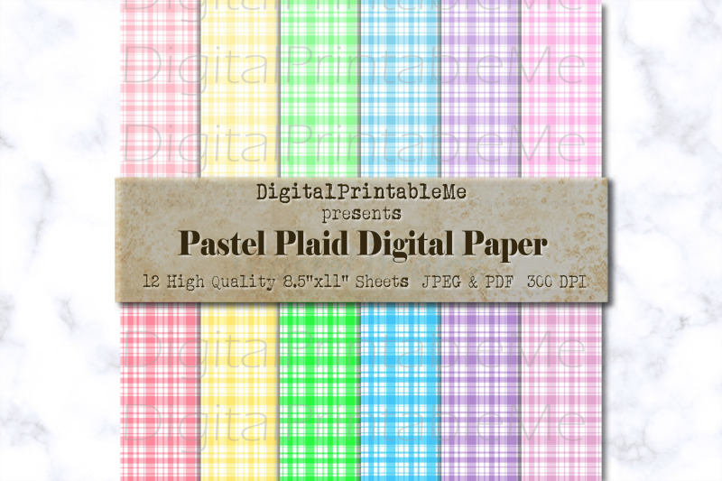 pastel-plaid-digital-paper-white-rainbow-mixed-variety-of-colors-scrap