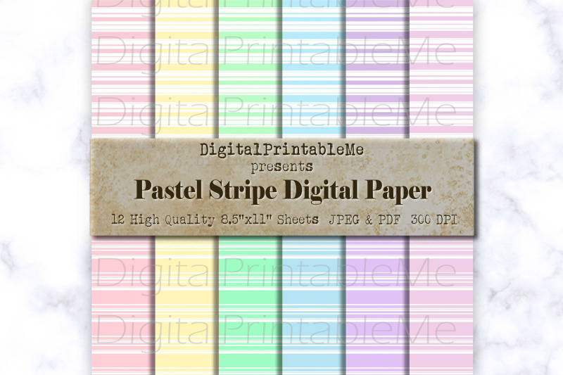 pastel-stripe-digital-paper-pastel-white-pattern-thin-thick-scrapboo