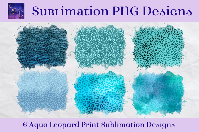 sublimation-png-designs-aqua-leopard-print-images