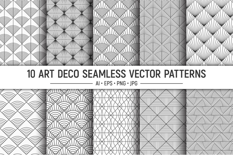 10-art-deco-seamless-vector-patterns