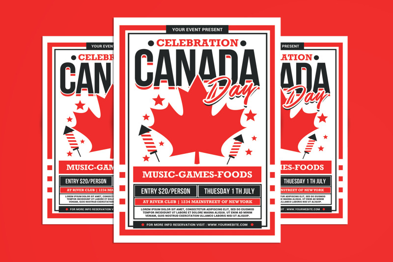 canada-day-celebration-flyer