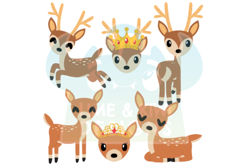 deer-clipart-lime-and-kiwi-designs
