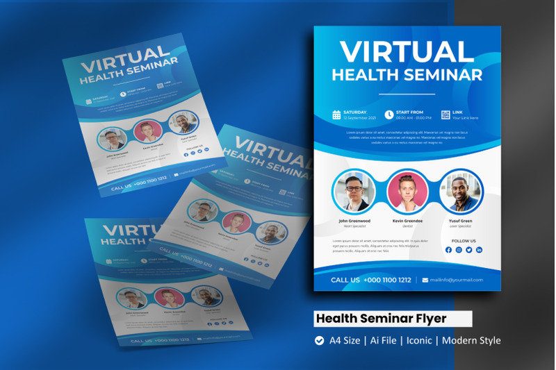 health-care-seminar-flyer-brochure-template