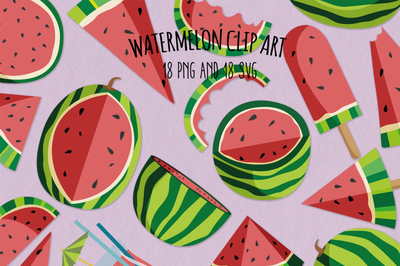 watermelon-svg-clipart-set-of-18