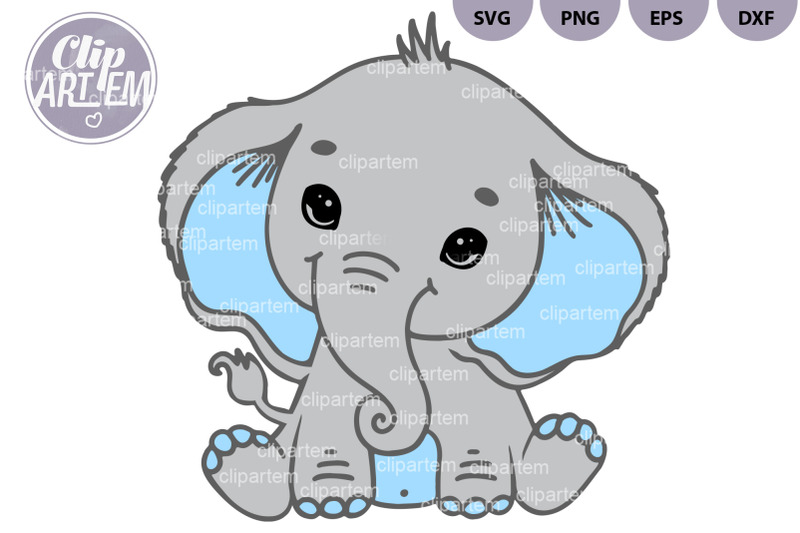 boy-elephant-svg-cutting-file-blue-gray-clip-art-image-png