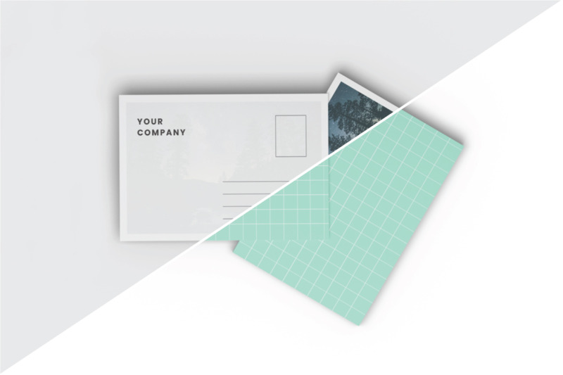 top-view-postcard-mockup