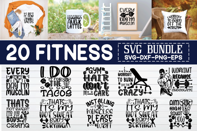 fitness-svg-bundle-vol-4